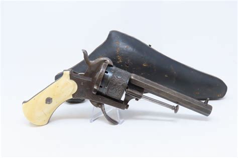 Belgian Folding Trigger Pinfire Revolver 113 Candr Antique003 Ancestry