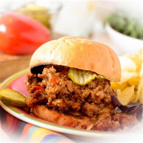 Easy Sloppy Joes Recipe Made From Scratch With Love Platter Talk