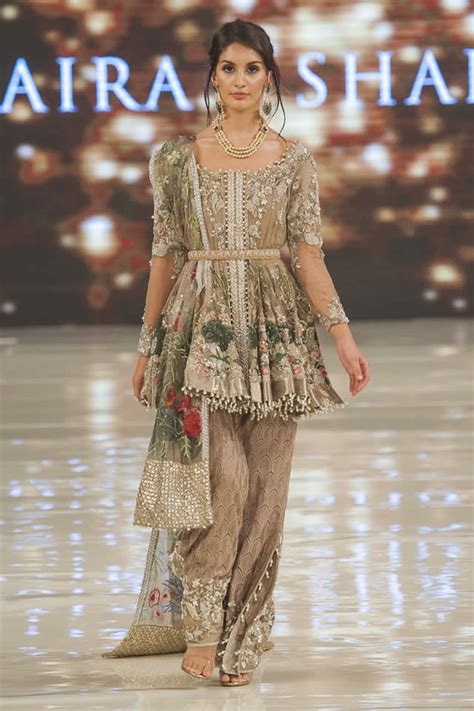 Shop empire waist wedding gowns at david's bridal to find your perfect dress today. Saira Shakira Collection At Pakistan Fashion Week London ...