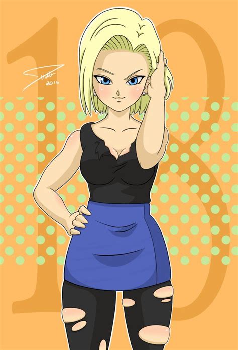 Pin On Android 18 Dragonball Z
