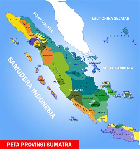 Peta Pulau Sumatera Lengkap Dengan Keterangan Provinsi Tarunas Porn