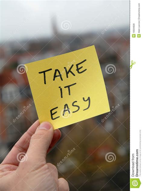 Take it easy stock photo. Image of calm, busy, overworked - 19594828