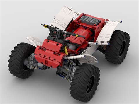 Lego Moc Atv 4x4 Super Quad By Theoderic Rebrickable Build With Lego