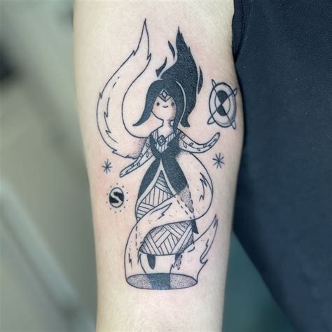 Flame Princess Tattoo I Got Yesterday Artist In Comments R Adventuretime