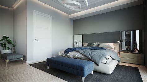 3d Model Simple Bedroom Interior 4 Cgtrader