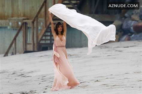 Alessandra Ambrosio Sexy Wearing Thong On The Set Of A Photoshoot In Malibu Aznude