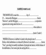 Mortgage Loan Note Sample
