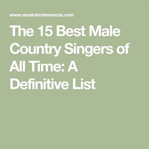 the 15 best male country singers of all time a definitive list in 2023 country singers male