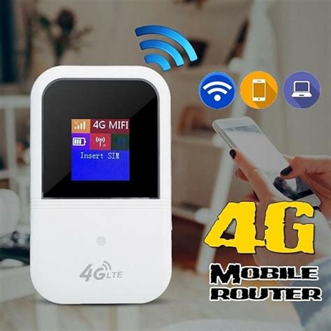 150mbps Draagbare Mini 4g Lte Wifi Router Mobiele Hotspot Modem