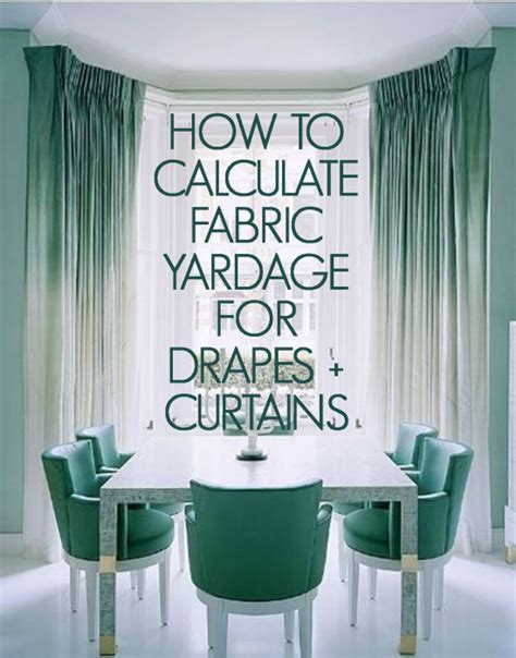 Maybe you would like to learn more about one of these? Imagine Design » How to Calculate Yardage for Window ...