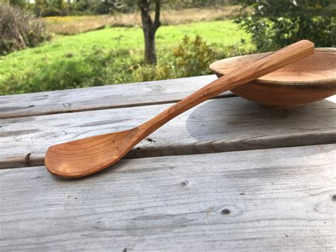 11 Wooden Spoon Cooking Spoon Serving Spoon Hand Carved Wooden Spoon