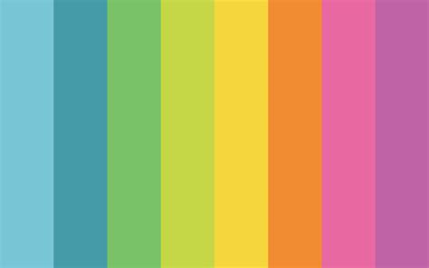 Rainbow Colors Rainbow Wallpaper Minimal Desktop Wallpaper