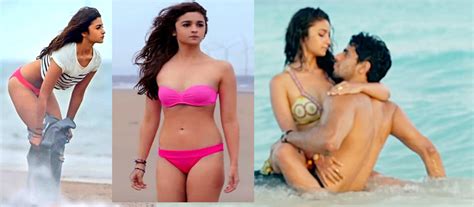 Bollywood Actress Alia Bhatt Bikini Pictures And Wallppapers
