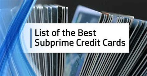 Is a credit card for fair credit right for you? 2020's List of Subprime Credit Cards