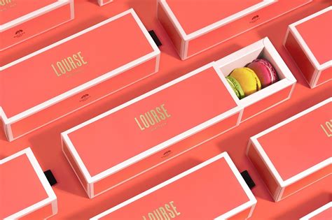 Lourse Warszawa | Creative packaging design, Bakery packaging design, Packaging design