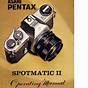 Asahi Pentax Spotmatic Manual