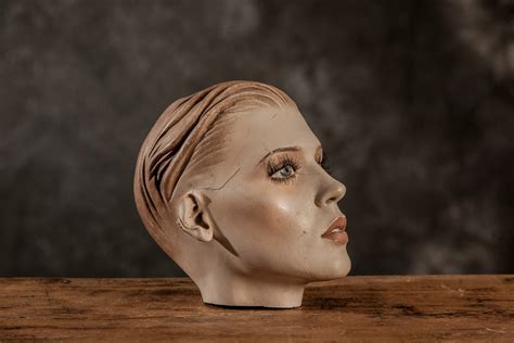 Adel Rootstein Vintage Mannequin Head Cerstin Weiss Model Etsy