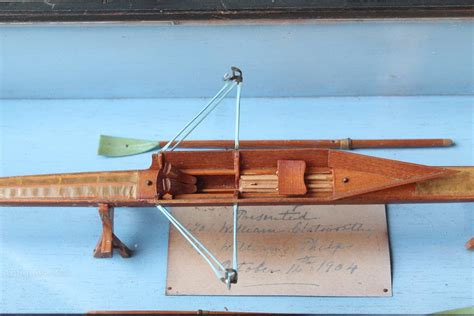 Antiques Atlas Superb 1904 William Phelps Model Of A Rowing Scull