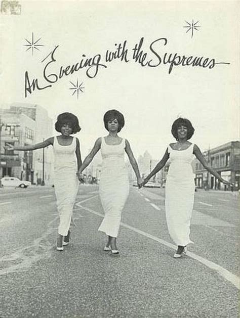 An Evening With The Supremes Early Concert Program The Supremes