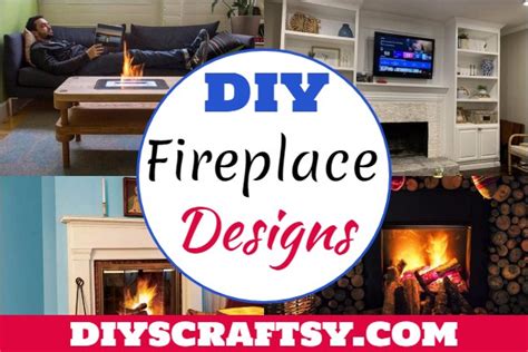 17 Diy Fireplace Designs And Ideas Diyscraftsy