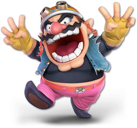 Image Ssb Ultimate Wario Renderpng Wikitroid Fandom Powered By Wikia