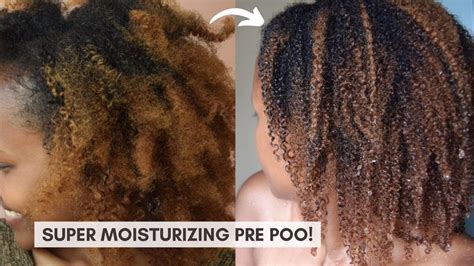 💧💧 best moisturizing pre poo for dry natural hair 💧💧 aloe vera juice coconut oil youtube