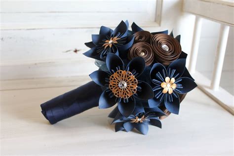 Maybe you would like to learn more about one of these? Navy Blue and Brown Origami Bouquet - Ravenclaw - Harry ...