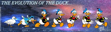 Donald Duck Evolution By Carlosmota On Deviantart
