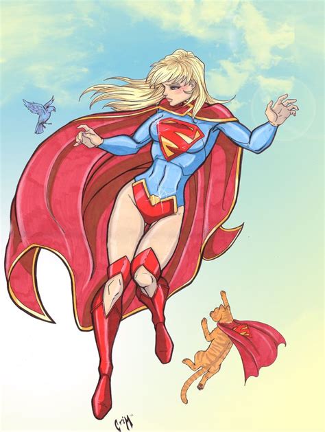 Supergirl New 52 By Crimsonartz On Deviantart Supergirl Drawing