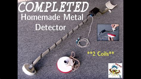 Diy metal detector coil housing build. COMPLETED Homemade 2 Coil Metal Detector - YouTube