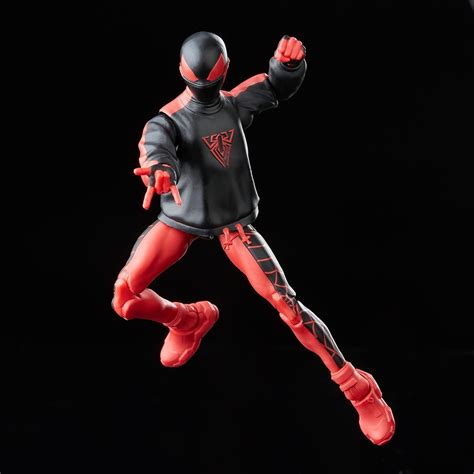 Figura Miles Morales Spider Man Marvel Legends Articulada 15 Cms