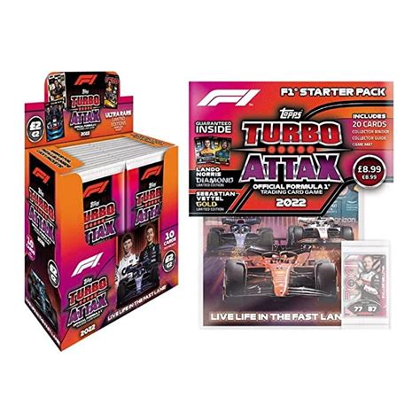 Buy 2022 Topps Formula 1 Turbo Attax Cards Starter Pack Bundle Includes
