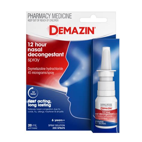Demazin 12 Hour Nasal Decongestant Spray Demazin