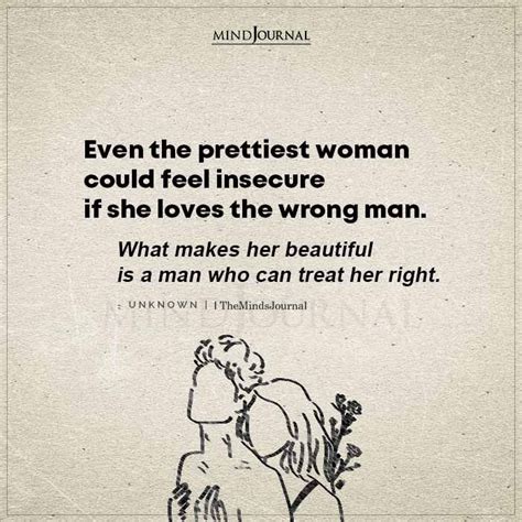 Even The Prettiest Woman Could Feel Insecure If She Loves The Wrong Man