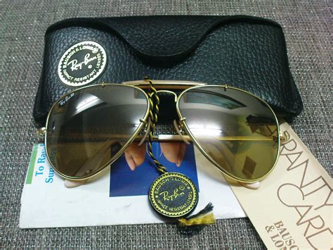 vintage bausch and lomb rayban sunglasses sold nos ray ban outdoorsman 50th anniversary the