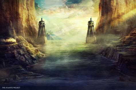 The Atlantis Project Series Artwork Fantasy City Atlantis Gallery