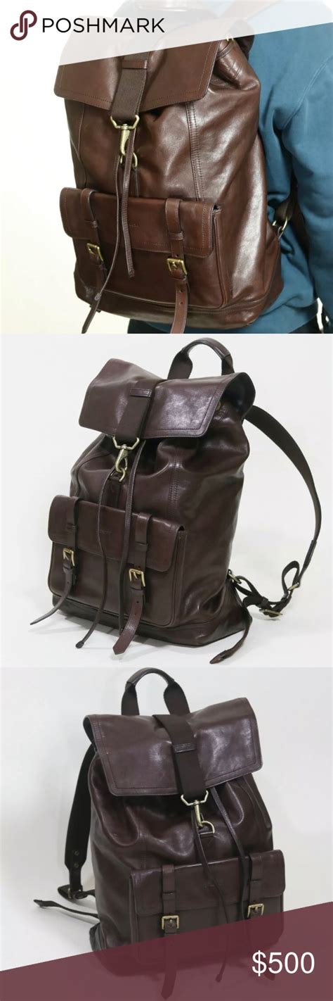 Coach Bleecker Backpack In Leather Leather Backpacks Coach