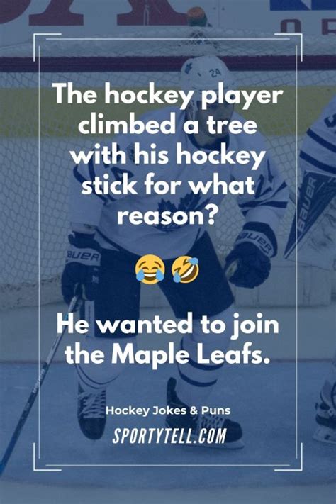 60 Hilariously Funny Hockey Jokes And Puns Sportytell