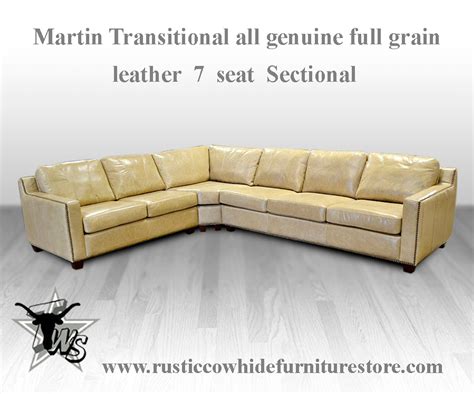 Country Western Cowhide Furniture Sectionals Rustic Cowhide Furniture