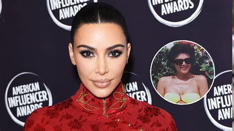 Kim Kardashian Hit With Backlash After Calling Kris Jenners Bikini