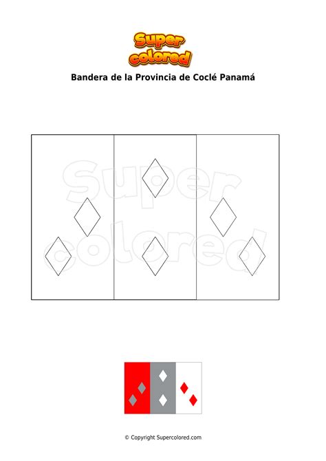 Colorea Tus Dibujos Bandera Del Pais De Panama Para Colorear Y Pntar Images