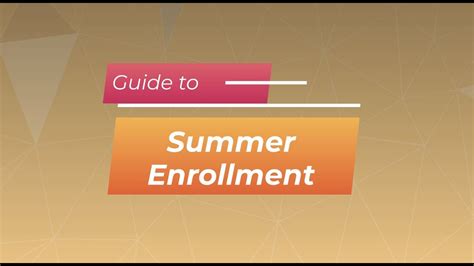 guide to summer enrollment at uofsc youtube
