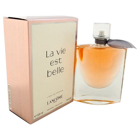 It entwines the elegance of iris with the strength of patchouli and the sweetness of a. LA VIE EST BELLE by Lancome for Women - 3.4 oz L'Eau de ...