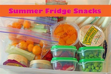 Summer Fridge Snacks Super Healthy Kids