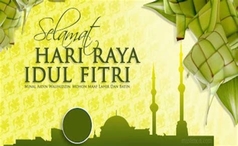 35 Kata Ucapan Lebaran Idul Fitri 1440 H 2019 Czrandy