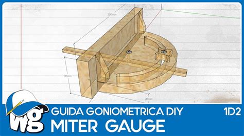 It can not miss in a table saw that respects the miter gauge, obviously all diy. Miter Gauge DIY - Project - YouTube