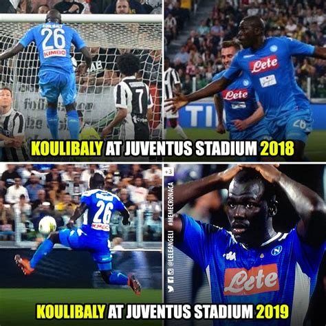 Lele Angeli Koulibaly Always A Hero At The Juventus