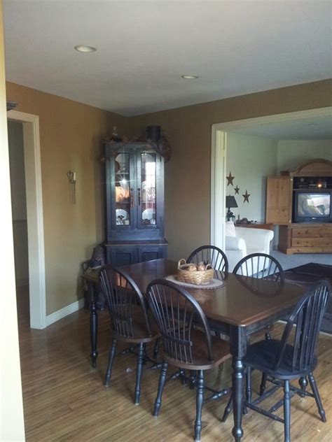 Warm paint colors for dining room 50 design secrets download. Dinning room with Benjamin Moore - Caramel Apple. Flooring ...