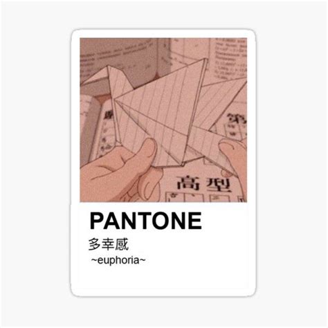 Pantone Stickers In Print Stickers Aesthetic Stickers