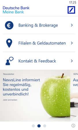 We prepared the full report and history for meinedeutsche bankde. Meine Bank - App der Deutschen Bank mit erweiterten ...